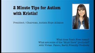 2 Min Tip for Autism: What does Toxin Free mean in cleaning products?