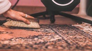 CARPET BRUSH  ASMR to make you FALL ASLEEP  Tingling & Relaxing sounds (NO TALKING )