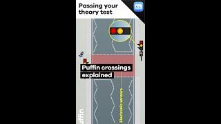 Puffin crossings explained (UK).