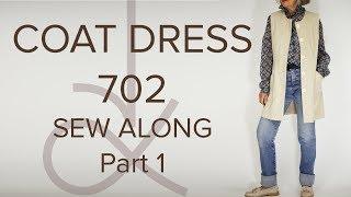 AK Sewing for Beginners - Panel Coat Dress Sew Along Part 1