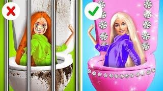 OMG  Barbie 🩷 is in Jail Makeover tips in Jail By ChiLaLa & La La Life