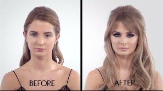 The Bardot Make-up Tutorial - featuring Millie Mackintosh - 60s cat eye - Charlotte Tilbury