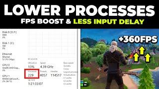 How to Optimize CPU For GAMING & Performance! - Lower System Processes