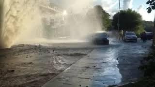 Burst water pipe west vale Halifax