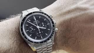 First with the 2021 Omega Speedmaster Professional! Ref: 310.30.42.50.01.002 (Sapphire Ver.)
