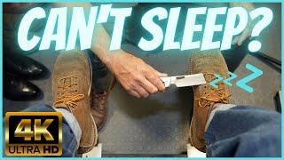 SCRAPING AWAY YOUR STRESS!!! | ANGELO SHOE SHINE ASMR