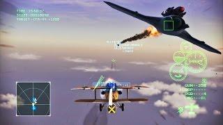 Ace Combat Infinity - Sky Kid vs Butterfly Master ( QFA-44 Carmilla vs Sky Kid -Blue Max #2- )