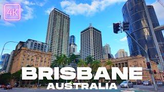 Brisbane City Walking Tour | Charlotte and Queen Street | 4K Australia | June 2024 | UHD 60fps