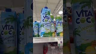 Grocery Store Adventure: Navigating the Coconut Water Aisle  #food  #hypertensiontips  #vegan