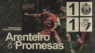 Resumen del Arenteiro 1-1 Osasuna Promesas | Primera Federación Jornada 14