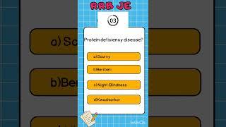 RRB JE Biology Bits || #Biology important bits #rrbjepreparation2024