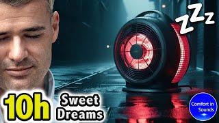 FALL ASLEEP EASILY with THIS White Noise & Rain | Heater Sound & Gentle Rain Sound to Sleep or Study