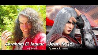 Abraham El Jaguar plays Virtua FIghter 5 R.E.V.O tournament! ft Jean Kujo