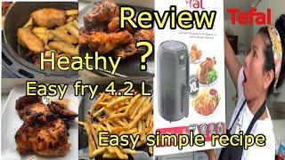 Tefal easy Fry 4.2L digital/cook with simple recipes/unboxing/หม้อทอดไร้น้ำมันสุดยอด!ไม่ได้โม้!อร่อย