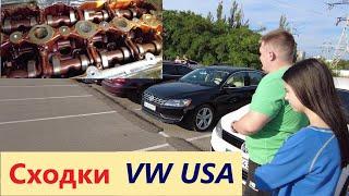 Дневники сходки VW USA. Эпизод #37. Убрали косяки свежепригнанного Passat. Ржавчина и лак в моторе