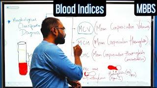 Blood Indices- MCV, MCH, MCHC made easy! English/Hindi