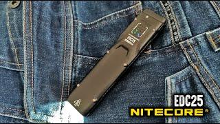 Топовый фонарь Nitecore EDC25@CorcoranALEDC Flashlight