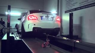 BMW 1er M Coupe modified by AulitzkyTuning on Dyno