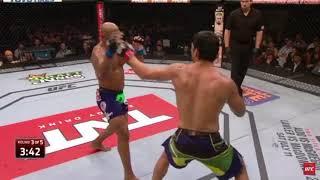 Yoel Romero knocks out Lyoto Machida