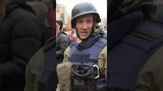 Kherson residents celebrate in the streets