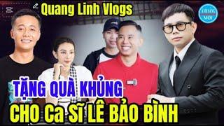 Quang Linh Vlogs TẶNG QUÀ “KHỦNG” Cho Ca Sĩ LÊ BẢO BÌNH Tại Châu Phi. Giúp Xây Dựng Một Dự Án Lớn.