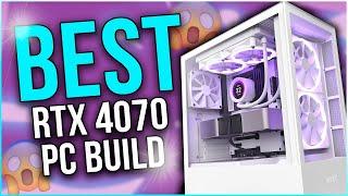 Best $1000 Value RTX 4070 Gaming PC Build in 2024 