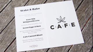 CAFE + The Nomad Cook Collab - A Cannabis-Infused Fine Dining Experience