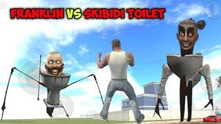 Giant Franklin fight skibidi toilet in Indian bike driving 3d | Indian Bikes Driving 3D