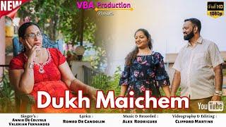 Dukh Maichem | New Konkani Song 2024 | by Annie de Colvale & Valerian Fernandes | VBA Production