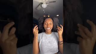 Simple Half up Half Down Hairstyle Wash N Go Style