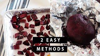 EPIC Roasted Beets - Not Your Grandma's Recipe!