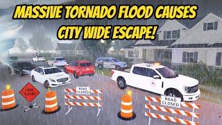 Greenville, Wisc Roblox l Massive TORNADO FLOOD STORM Power Outage Update Roleplay