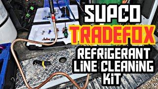 SUPCO TradeFox Refrigerant Line Cleaning Kit - For Line Set Flushing