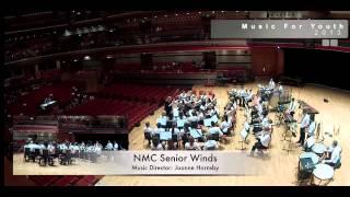 NMC Senior Winds  perform at Symphony Hall MFY 2013