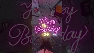 Happy birthday Neon sign #happpybirthday #neon #neonvibes #celebration #viral #ytshorts #shorts