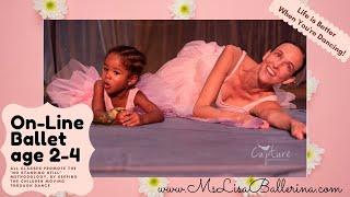 FREE Ballet Class for toddler preschool age 2-4, Lesson 7, Easter Theme