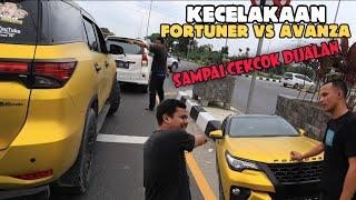 Fortuner Rian Arifin Kecelakaan Tabrak Avanza Sampai Cekcok Dijalan!