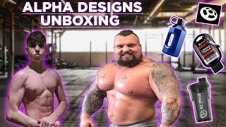 Alpha Designs Unboxing | Eddie Hall's (WORLDS STRONGEST MAN) Company