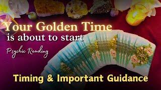  When is Your Golden Time Period starting? Important Guidance  Tarot card Reading (Timeless Tarot)