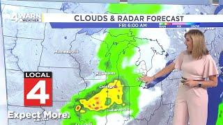 Metro Detroit weather forecast Oct. 22, 2024 -- 6 a.m. Update