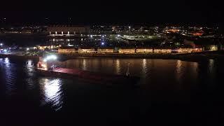 General Cargo Ship KATRIN departing Hartlepool Deep Water Berth.