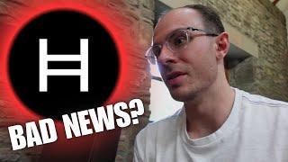 Hedera Hashgraph HBAR Bad News......????