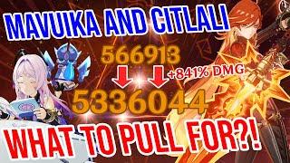 Mavuika AND Citlali Showcase! Pull Guide and Constellations! Genshin Impact 5.3