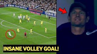 TONI KROOS reaction to Valverde's INSANE GOAL For Real Madrid vs Villarreal