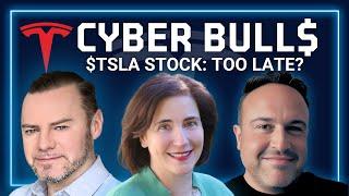 TESLA Stock Breakout Beyond $420 w/ Cyber Bulls James InvestAnswers