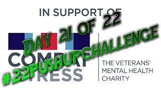 Day 21 of #22pushupchallenge | In The Bag! | Roll On The 28th!!!