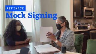 Signing Agent/Mock Signing (Refinance)/Loan Signing Agent Training