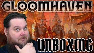 Gloomhaven Board Game Unboxing -- Biggest Boardgame Ever -- Digital Dungeon Master