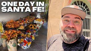 One Day in Santa Fe! Exploring this AMAZING New Mexico Town For The First Time!