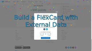 Build a FlexCard with External Data